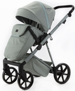 Детская коляска Adamex Delta Natura 2 в 1 DN-8-MINT (МЯТА)