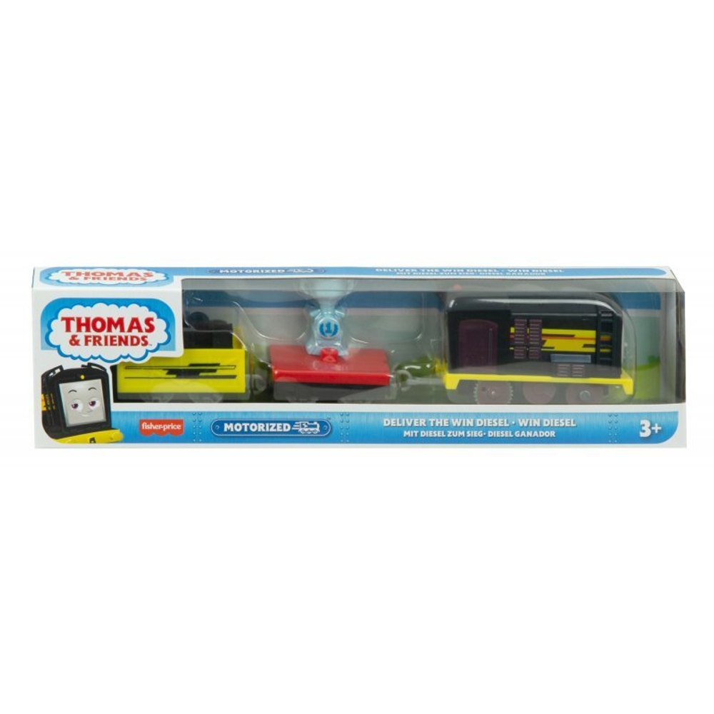 Fisher-Price Thomas and Friends - Локомотив с приводом Wyścigowy Diesel HDY74