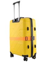 Чемодан 463 / С ремнем / Полипропилен