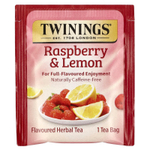 Twinings, ароматизированный травяной чай, малина и лимон, без кофеина, 20 чайных пакетиков, 50 г (1,76 унции)