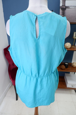 Блузка  Select бирюзовая 48 размер