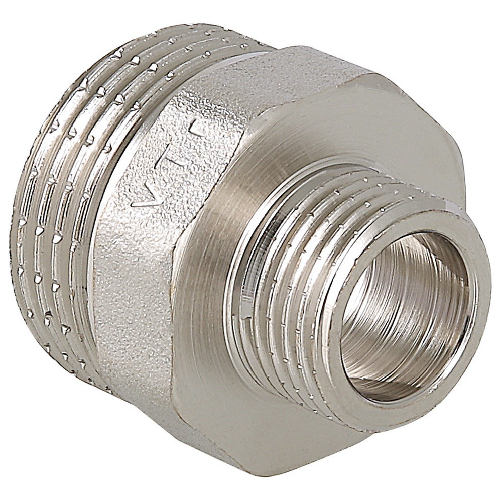 Ниппель-переходник НН наружная резьба 1 1/4"х 1/2" (Valtec VT 580) уп 10 шт