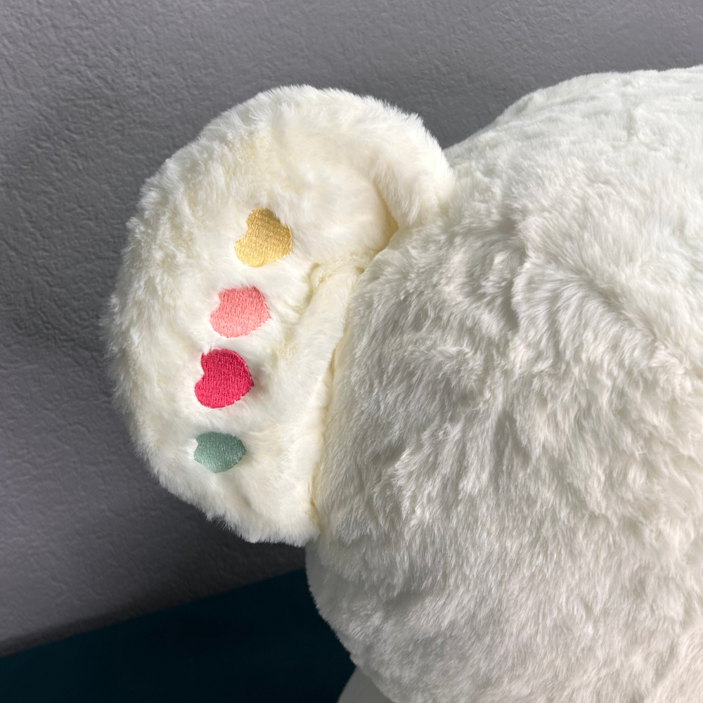 Мишка с сердечками