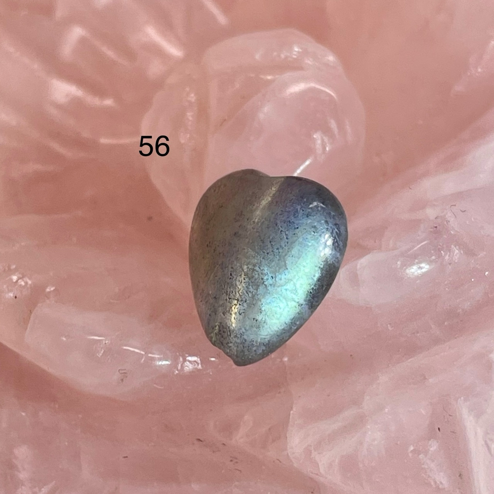 50930 Лабрадор Бусина сердце 10мм экстра класс-35
