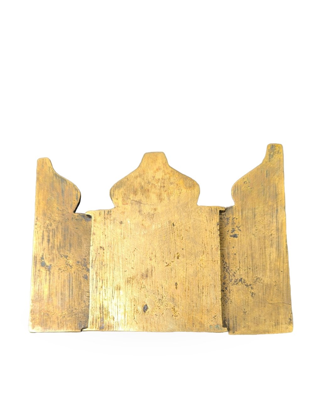 Антикварный складень «Тихвинская богоматерь»