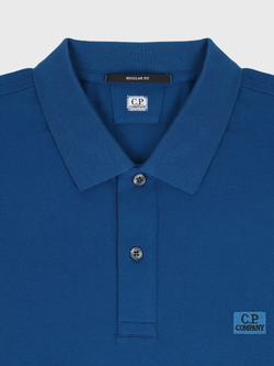 Поло C.Р. Company Stretch Piquet Ocean Blue