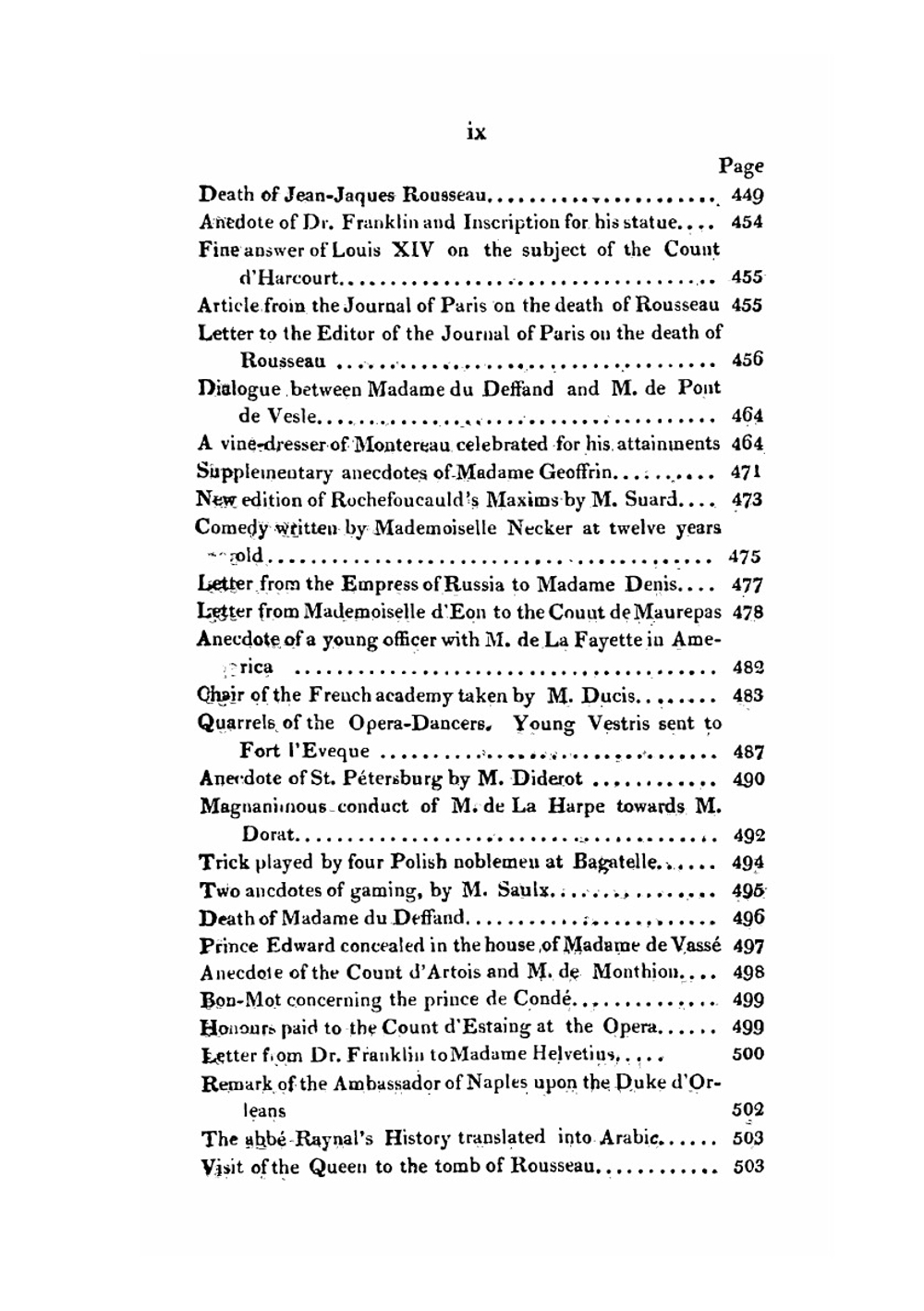 Historical & literary memoirs and anecdotes. Volume 1 | Friedrich Melchior Grimm