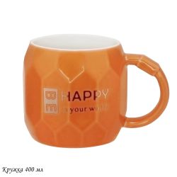 Lenardi 315-022 Кружка 400мл в под.уп.(х48)Фарфор