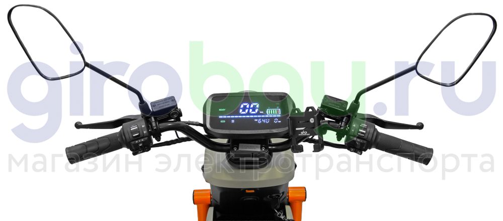 Электроскутер WENBOX U2 PRO 1500W (60V/45Ah) - Бежевый фото №9