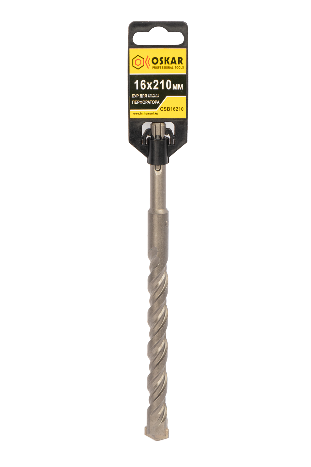 БУР ПО БЕТОНУ OSKAR 16Х210ММ 1ШТ OSB16210