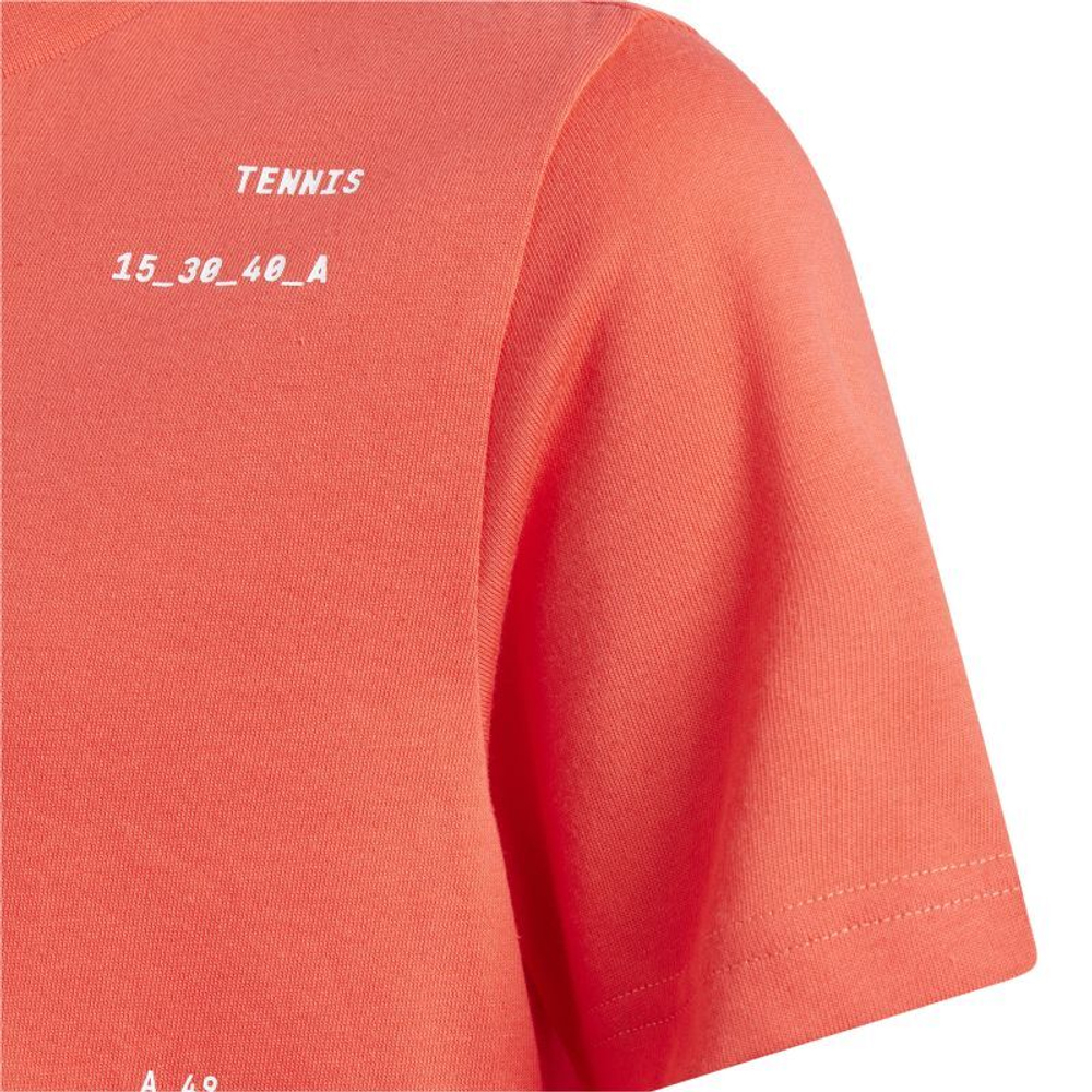 Детская теннисная футболка Adidas Junior Aeroready Tennis Category Graphic