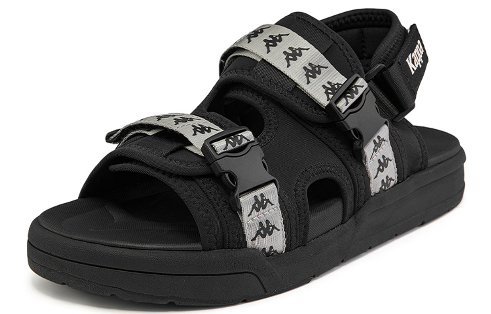 Kappa Beach Sandals Unisex Black
