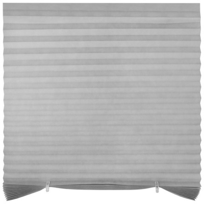 Шторы-плиссе самоклеящиеся 90*180см Skandi, цвет серый