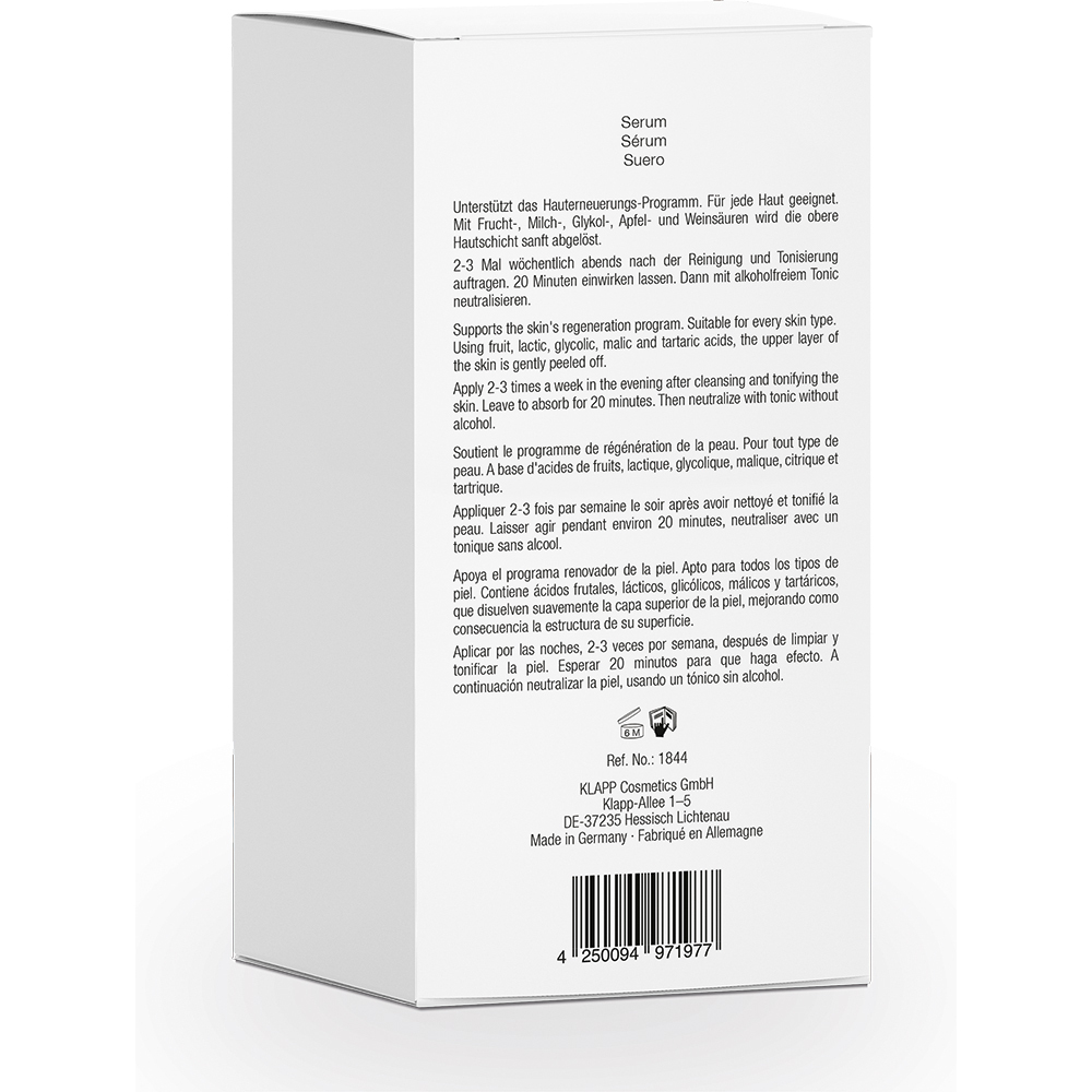 KLAPP Сыворотка-скраб - ASA PEEL Serum, 30 мл