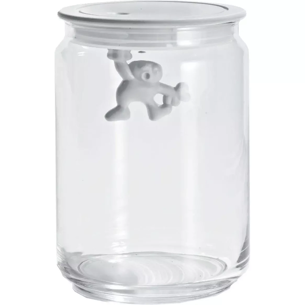 Alessi - Джанни контейнер 900мл / артикул   AMDR05 W  / GTIN 8003299958122