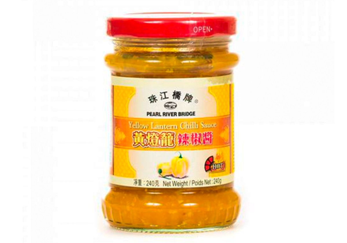 Соус желтый фонарь чили Pearl River Bridge, 240г