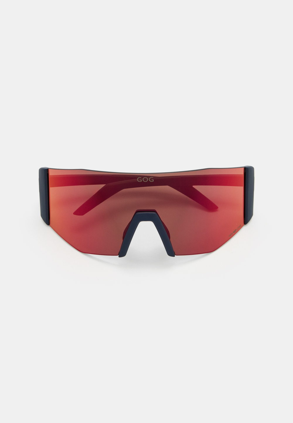 Спортивные очки GOG Baldur / Matt Navy Blue-Black / Black-Red Lens