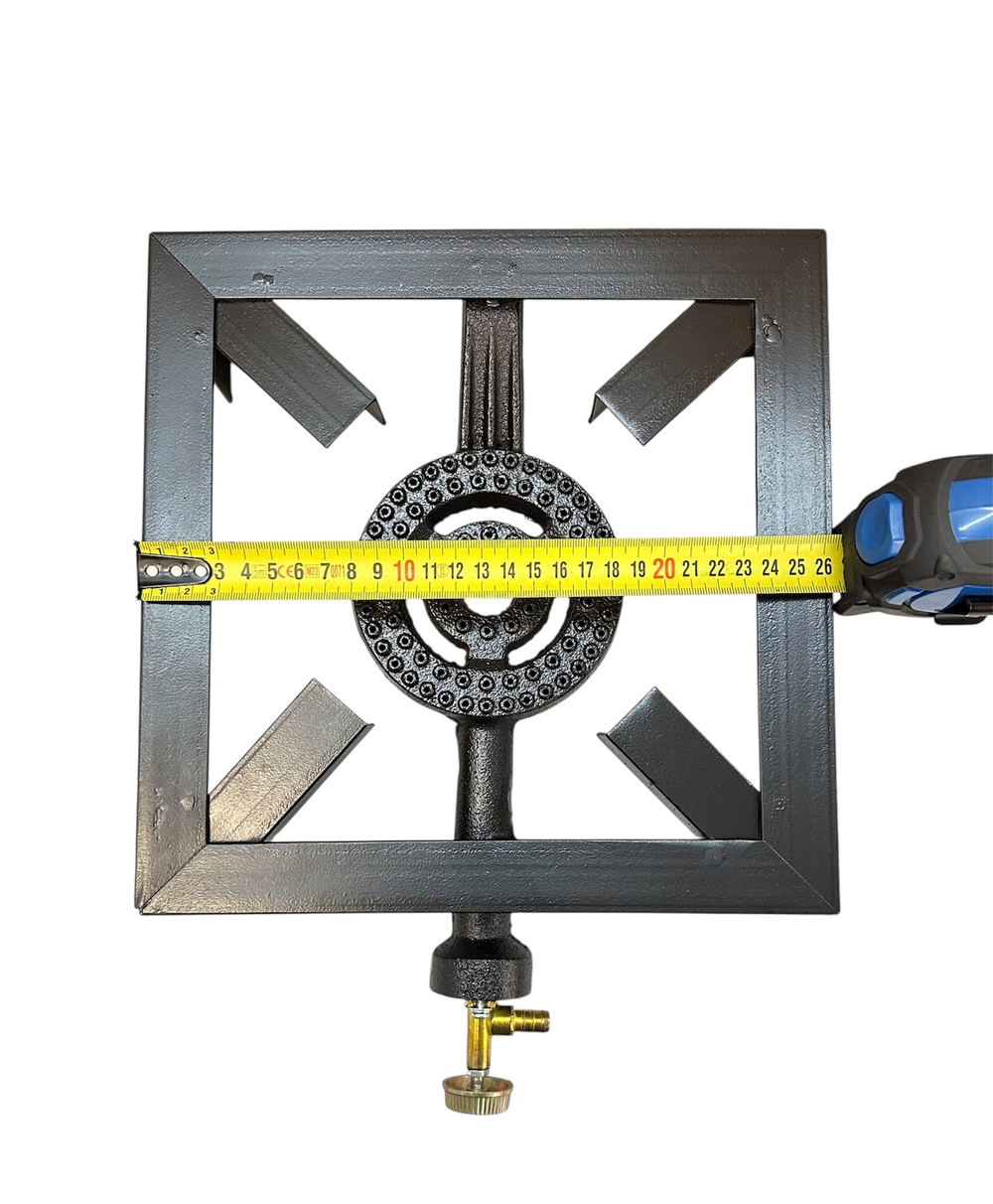 Плита газовая портативная чугунная "Умница" модель ПГЧ-21Р-3кВт-2,6/3кПа