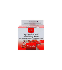 Bione Cosmetics Almonds - питательный ночной крем для очень сухой и чувствительной кожи /   51  ml  / GTIN 8595061605940