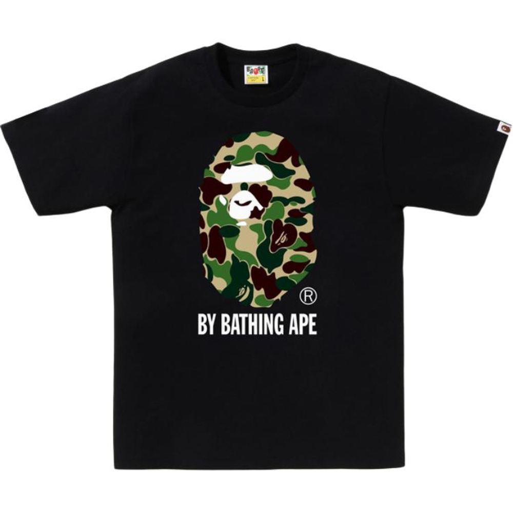 A Bathing Ape Bathing Ape Abc Camo Футболка Cotton Drop Shoulder Sleeve Summer 0zxtem005101q