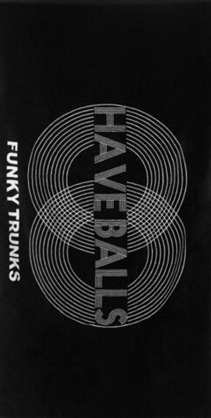 Хлопковое полотенце FUNKY TRUNKS Have Balls