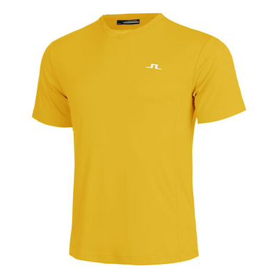 Мужское теннисное поло JLindeberg Active T-Shirt Men - Yellow