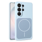 Silicon case с MagSafe для Samsung S26