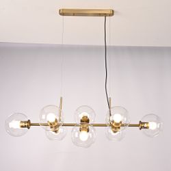Подвесная Люстра Staggered Glass Chandelier 8 By Imperiumloft
