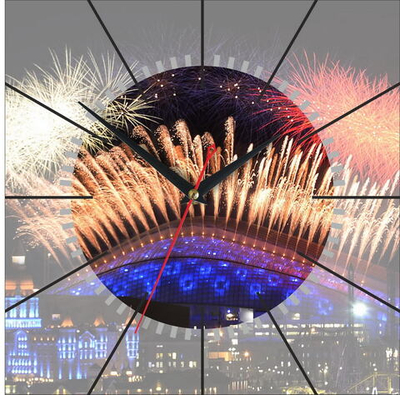 Часы настенные "Салют Сочи" Декор для дома, подарок