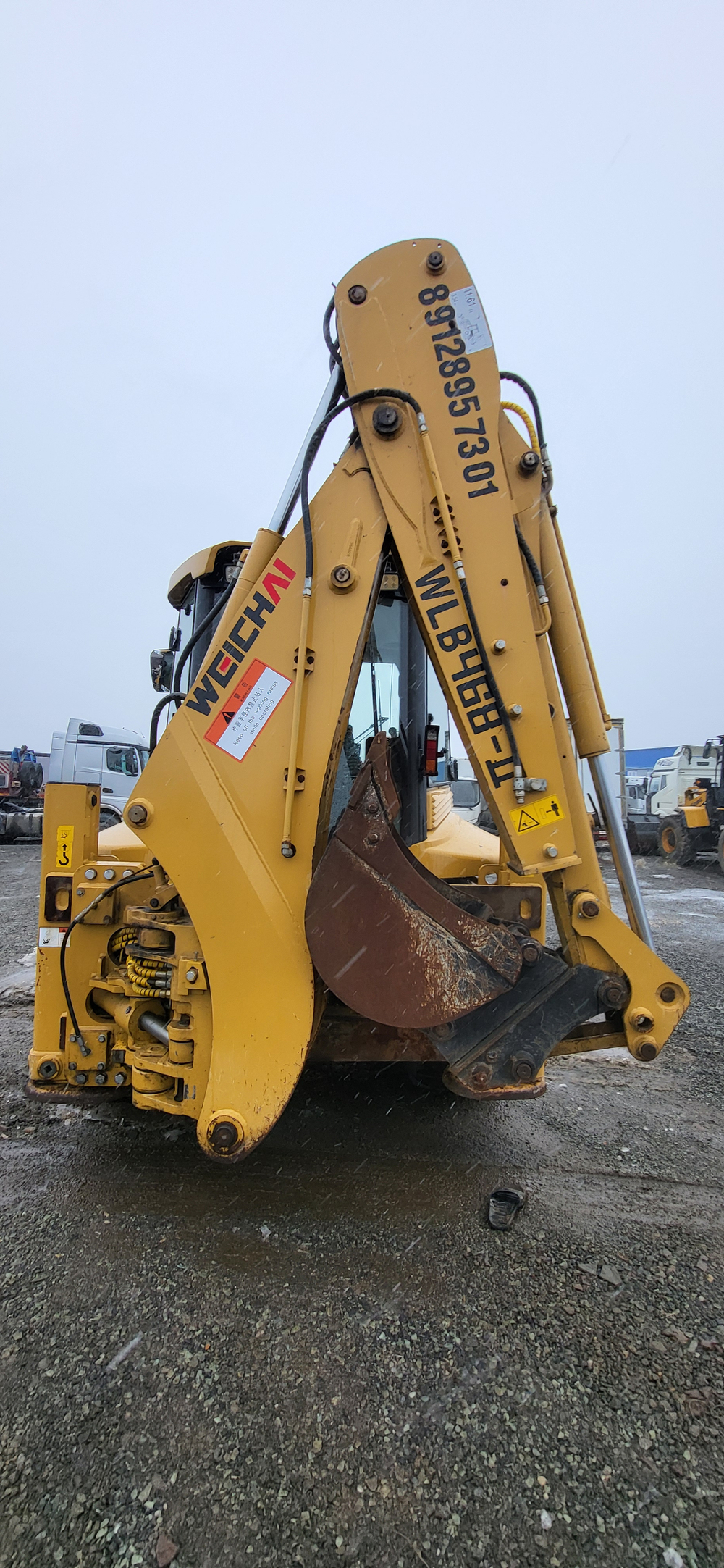 WEICHAI WLB468* Экскаватор-погрузчик WLB468-II (Дизельный, 4,2 л, 95 л.с., АТ)