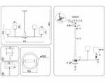 Люстра на штанге Ambrella Light LH LH53019