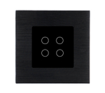 Стеклянная панель для рамки 4KL-BK 47*47мм ЧЕРНЫЙ