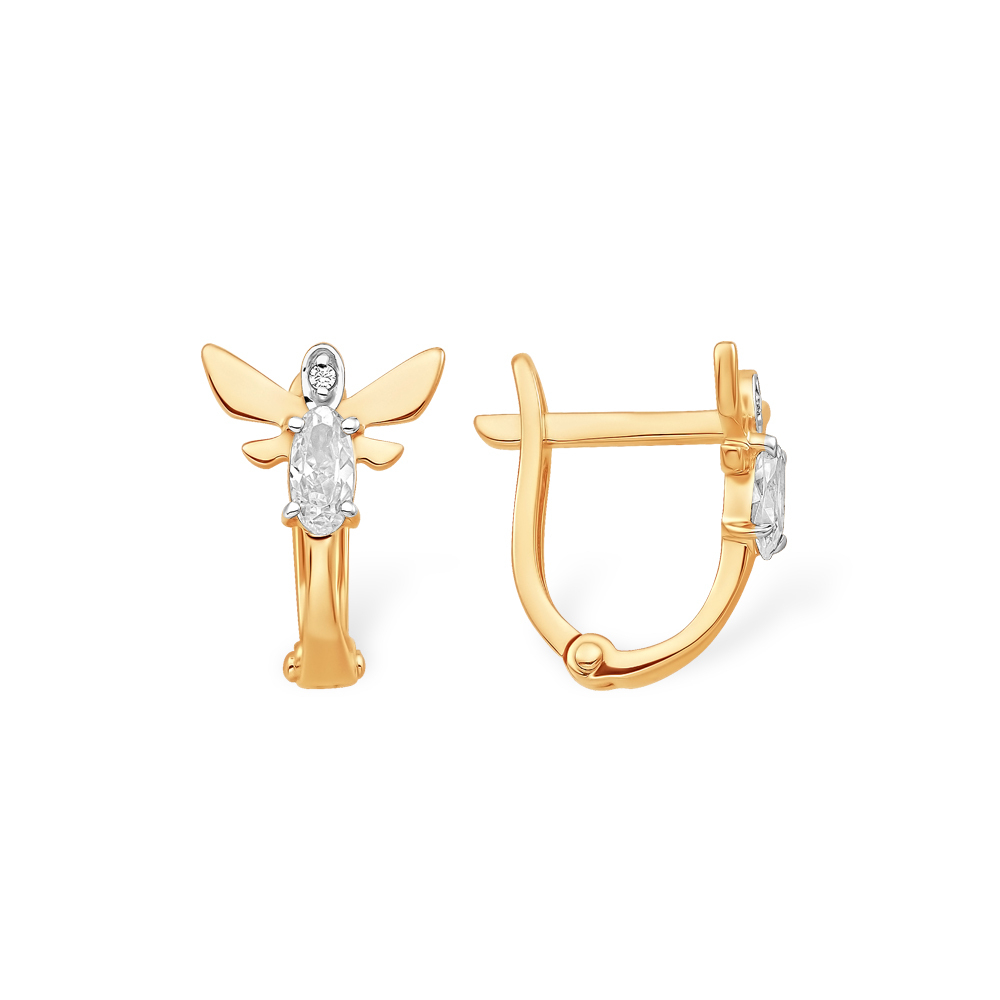 Серьги из золота 585 пробы