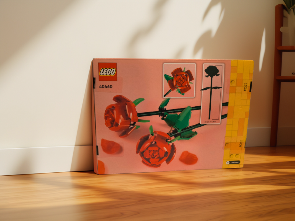 LEGO 40460 Розы — коллекционный цветочный набор LEGO Botanical