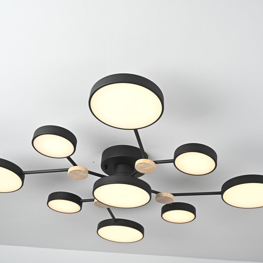 Потолочная Люстра Gamma D98 Black By Imperiumloft