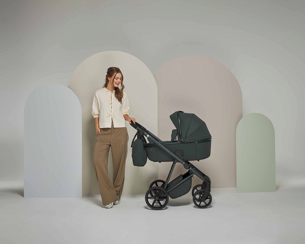 Детская коляска Adamex Delta Natura 3 в 1 DN-12-FOREST