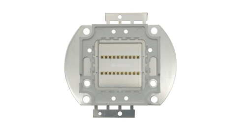 Ультрафиолетовый светодиодный прожектор DC 32v-34v,50Вт, угол120°,1700мА, 45mil 395nm