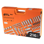 AFFIX (AF01215C) Набор инструментов универсальный, 216 предметов