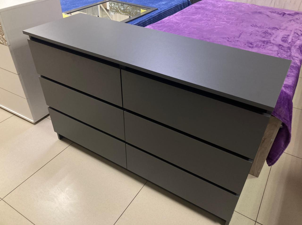 Комод Мори МК 1200.6 Графит