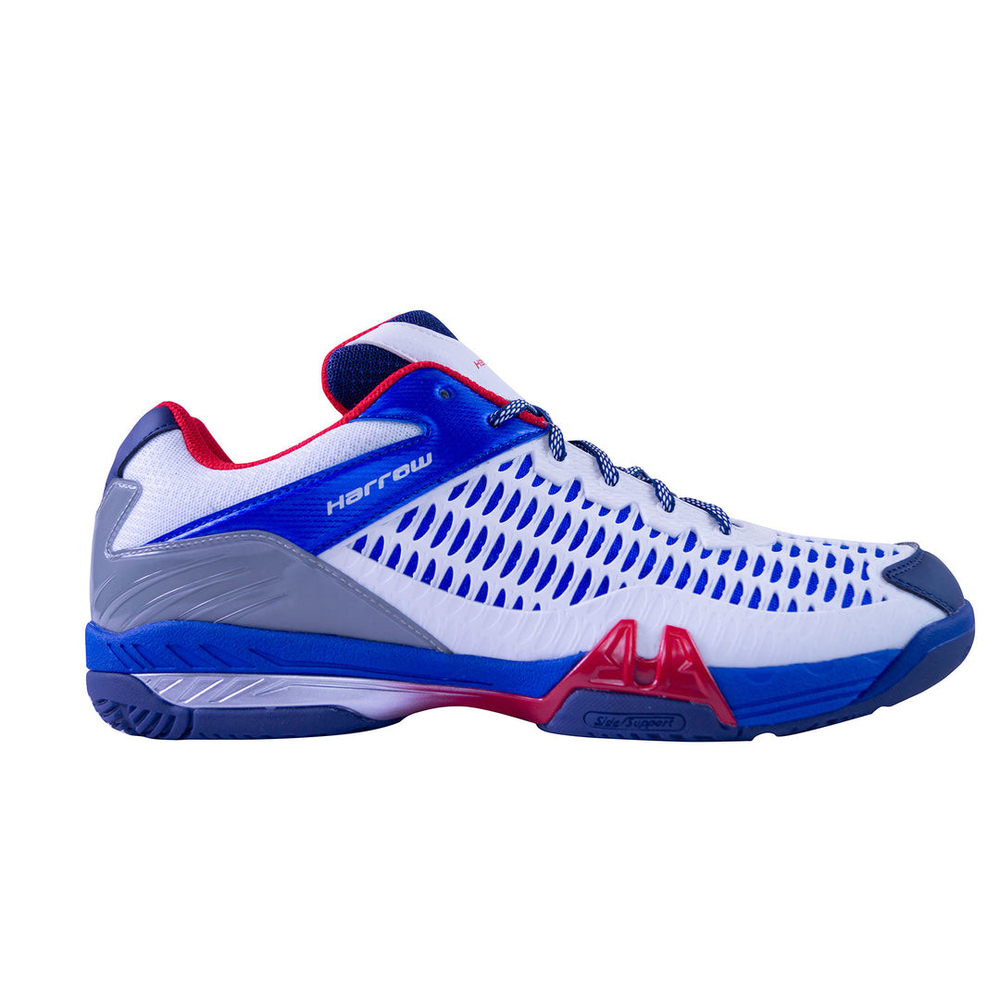 Harrow Platinum Court Shoe, Blue/White/Red US 7,5 / EUR 40 / UK 7