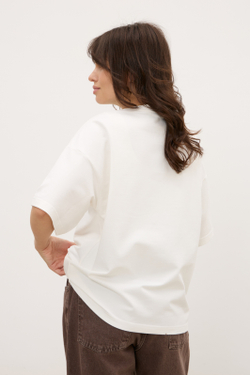 Футболка EMPATHY, с красной печатью