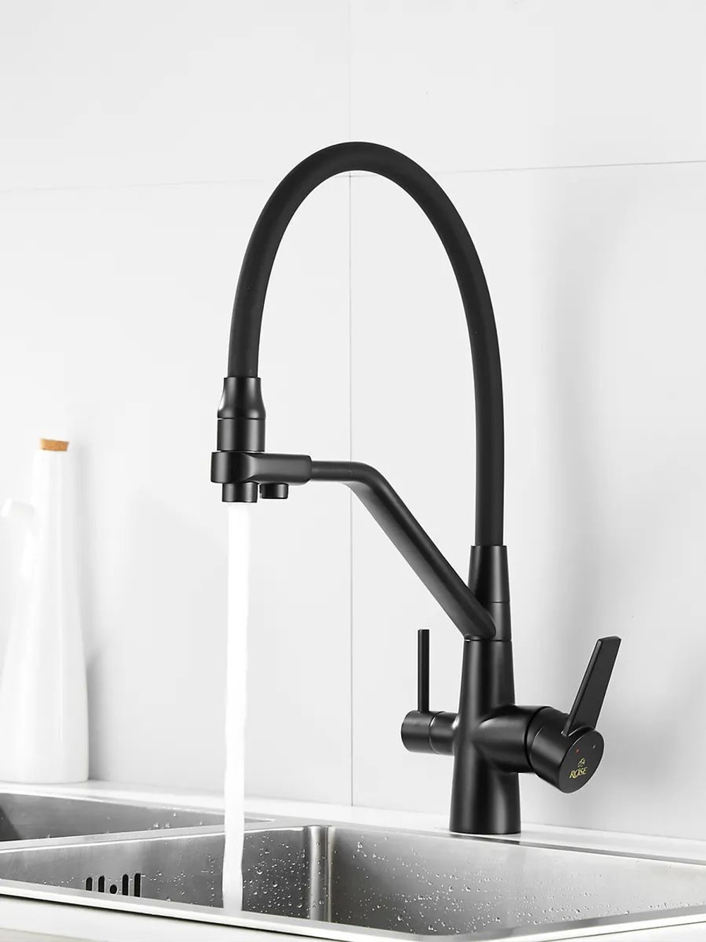 ROSE Смеситель Кухни с Краном под Фильтр R558H