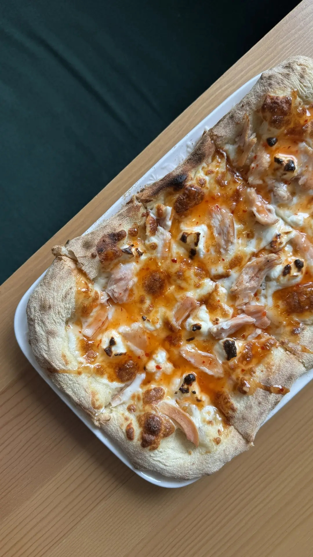 Римская пицца "Курица и сладкий чили"