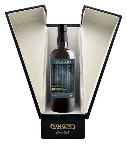 Виски Samaroli Ninetynine Islay Blended Malt, leather box, 0.7 л