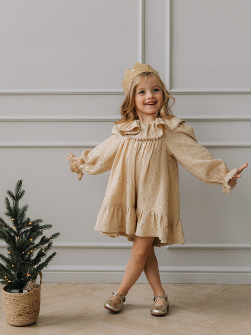 Платье "Star", Бежевый