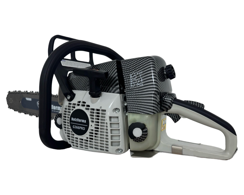 Бензопила G366PRO шина 50 см Holzfforma (59 см³., 4.6 л.с.(3.4 кВт), 20″(50 см), 3/8″, 1.6 мм., 72 звеньев)