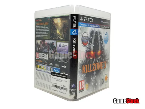 PS3 Killzone 3 (Б/У, Полностью на русском языке, BCES-01007)