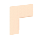 Боковая панель-ширма для стола глубиной 700 (для столешниц расположенных напротив друг друга) AcustiX