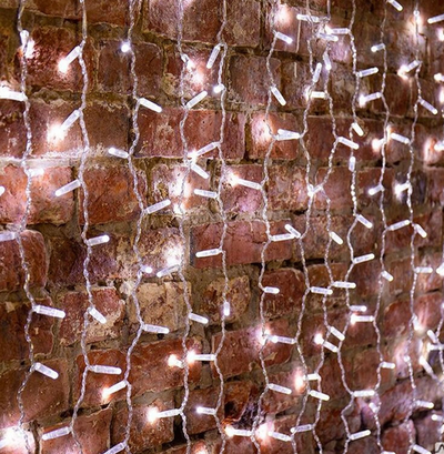 Гирлянда штора 2.0х2.0м Белый Rosh White240L п/п