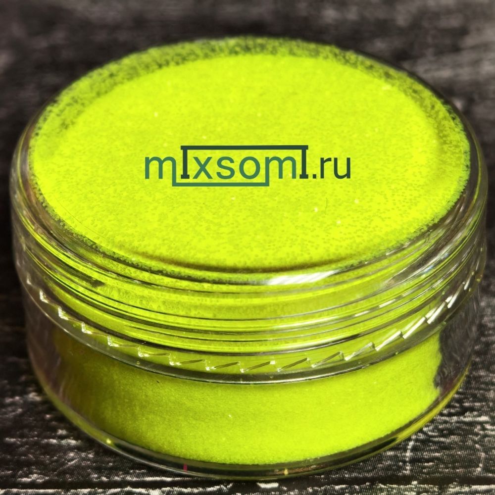 БЛЕСК 603 - Жёлтый лимон неон матовый